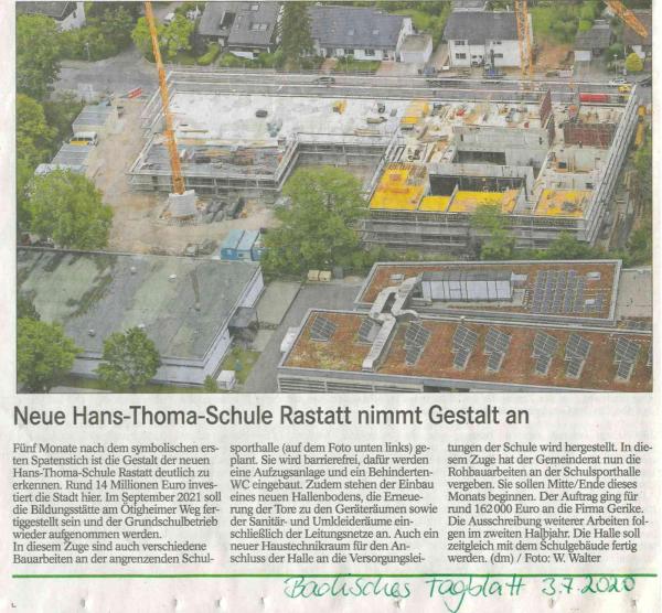 Bericht BT 3.7.2020